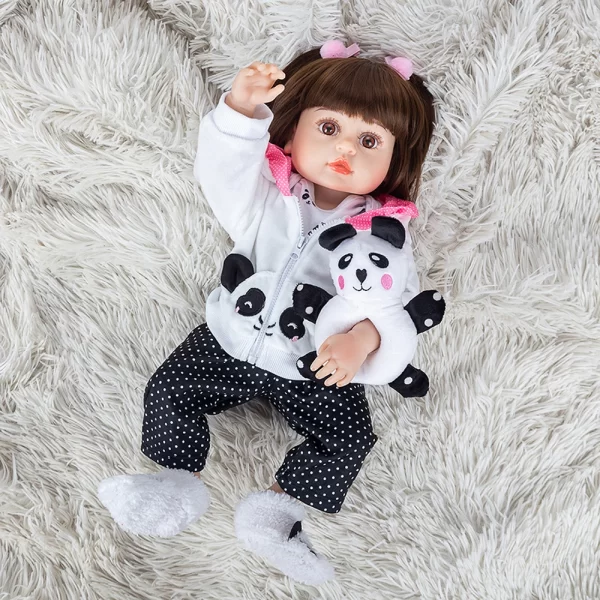 Bebe Reborn Brenda 48cm 100 % Silicone