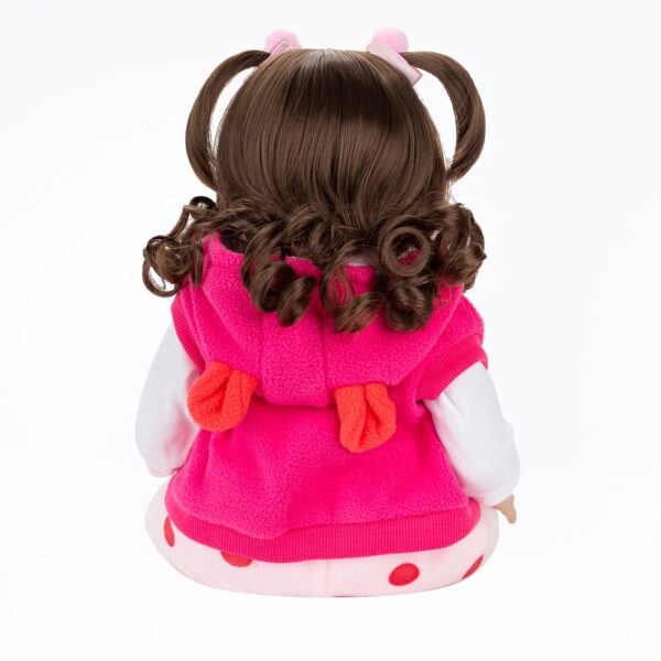 Bebê Reborn Girafinha: Realismo e Carinho com Silicone Macio - Image 3